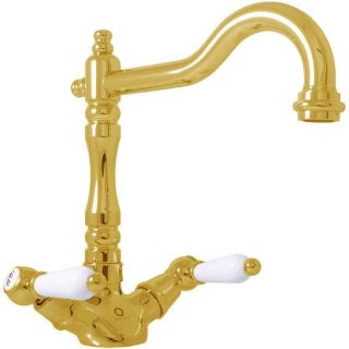 Смеситель для раковины Rav Slezak Morava retro MK521.5/8Z золото